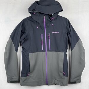 $349 PATAGONIA MIXED GUIDE HOODY JACKET‎ WOMENS Small Size M Gray Purple Black